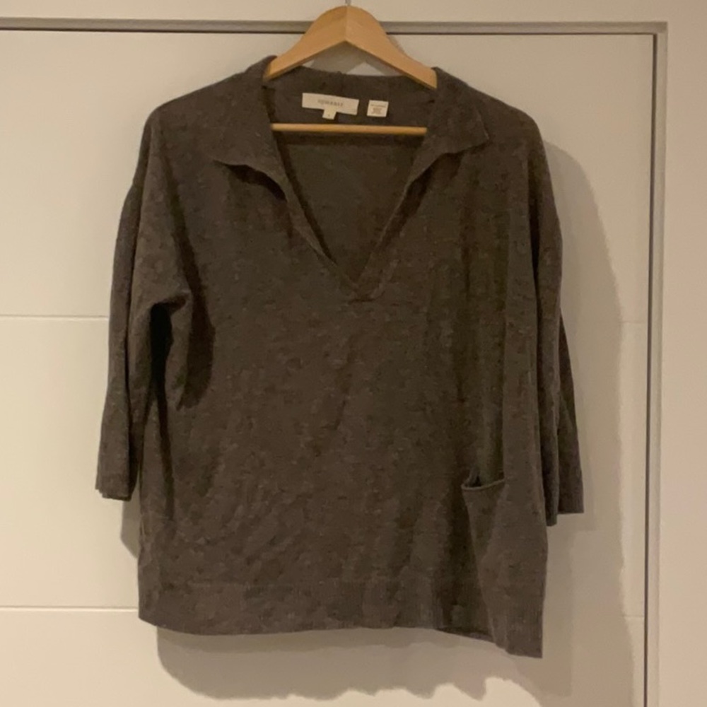 Inhabit cashmere sweater in grey | Size L